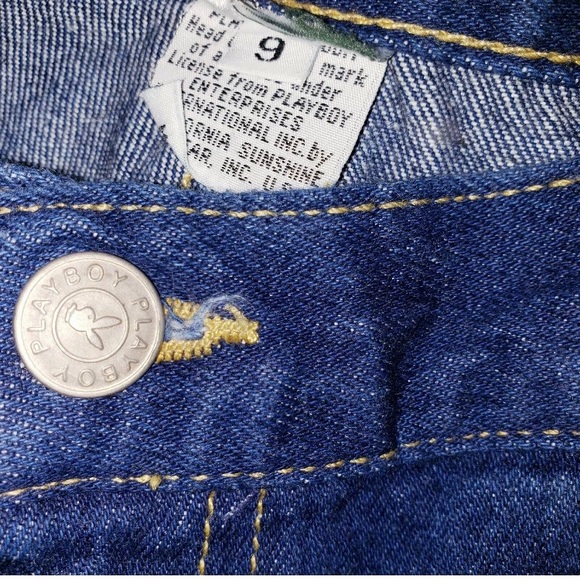 Vintage Playboy Denim Flare Jeans - Picture 6 of 10